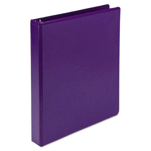 Samsill® wholesale. Earth’s Choice Biobased Durable Fashion View Binder, 3 Rings, 1" Capacity, 11 X 8.5, Purple, 2-pack. HSD Wholesale: Janitorial Supplies, Breakroom Supplies, Office Supplies.