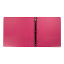 Samsill® wholesale. Earth’s Choice Biobased Durable Fashion View Binder, 3 Rings, 1" Capacity, 11 X 8.5, Berry, 2-pack. HSD Wholesale: Janitorial Supplies, Breakroom Supplies, Office Supplies.