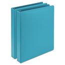 Samsill® wholesale. Earth’s Choice Biobased Durable Fashion View Binder, 3 Rings, 1" Capacity, 11 X 8.5, Turquoise, 2-pack. HSD Wholesale: Janitorial Supplies, Breakroom Supplies, Office Supplies.