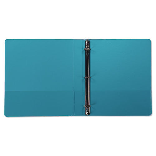 Samsill® wholesale. Earth’s Choice Biobased Durable Fashion View Binder, 3 Rings, 1" Capacity, 11 X 8.5, Turquoise, 2-pack. HSD Wholesale: Janitorial Supplies, Breakroom Supplies, Office Supplies.