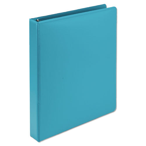 Samsill® wholesale. Earth’s Choice Biobased Durable Fashion View Binder, 3 Rings, 1" Capacity, 11 X 8.5, Turquoise, 2-pack. HSD Wholesale: Janitorial Supplies, Breakroom Supplies, Office Supplies.