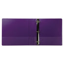 Samsill® wholesale. Earth’s Choice Biobased Durable Fashion View Binder, 3 Rings, 2" Capacity, 11 X 8.5, Purple, 2-pack. HSD Wholesale: Janitorial Supplies, Breakroom Supplies, Office Supplies.