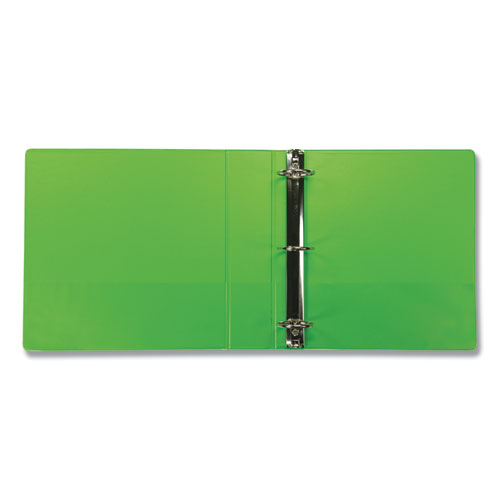 Samsill® wholesale. Earth’s Choice Biobased Durable Fashion View Binder, 3 Rings, 2" Capacity, 11 X 8.5, Lime, 2-pack. HSD Wholesale: Janitorial Supplies, Breakroom Supplies, Office Supplies.