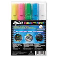 Load image into Gallery viewer, EXPO® wholesale. Bright Sticks, Medium Bullet Tip, Assorted Colors, 5-set. HSD Wholesale: Janitorial Supplies, Breakroom Supplies, Office Supplies.