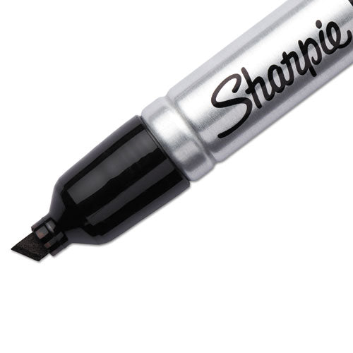 Sharpie® wholesale. SHARPIE King Size Permanent Marker, Broad Chisel Tip, Black, 4-pack. HSD Wholesale: Janitorial Supplies, Breakroom Supplies, Office Supplies.