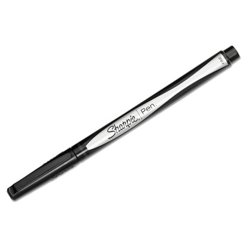 Sharpie® wholesale. SHARPIE Water-resistant Ink Stick Plastic Point Pen, 0.4 Mm, Black Ink, Black-gray Barrel, Dozen. HSD Wholesale: Janitorial Supplies, Breakroom Supplies, Office Supplies.