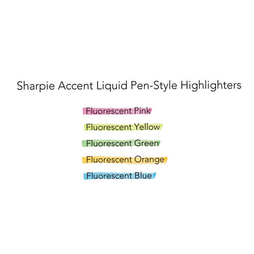 Sharpie® wholesale. SHARPIE Liquid Pen Style Highlighters, Chisel Tip, Fluorescent Yellow, Dozen. HSD Wholesale: Janitorial Supplies, Breakroom Supplies, Office Supplies.