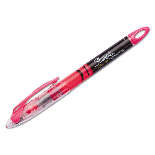 Sharpie® wholesale. SHARPIE Liquid Pen Style Highlighters, Chisel Tip, Fluorescent Pink, Dozen. HSD Wholesale: Janitorial Supplies, Breakroom Supplies, Office Supplies.