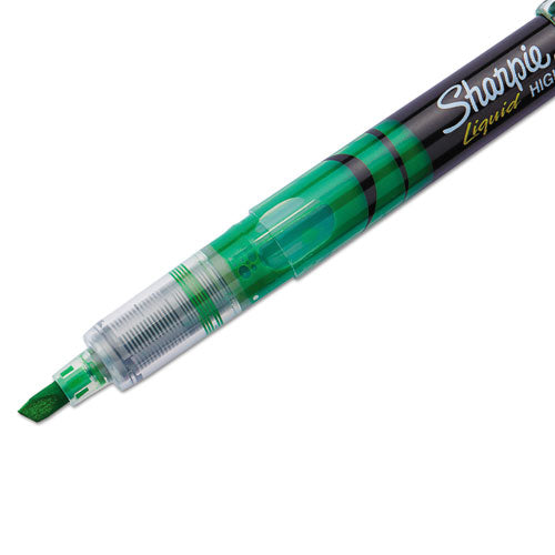 Sharpie® wholesale. SHARPIE Liquid Pen Style Highlighters, Chisel Tip, Fluorescent Green, Dozen. HSD Wholesale: Janitorial Supplies, Breakroom Supplies, Office Supplies.