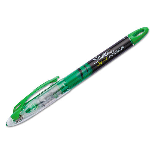 Sharpie® wholesale. SHARPIE Liquid Pen Style Highlighters, Chisel Tip, Fluorescent Green, Dozen. HSD Wholesale: Janitorial Supplies, Breakroom Supplies, Office Supplies.