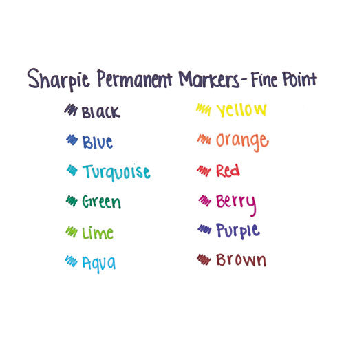 Sharpie® wholesale. SHARPIE Fine Tip Permanent Marker, Black, 2-pack. HSD Wholesale: Janitorial Supplies, Breakroom Supplies, Office Supplies.