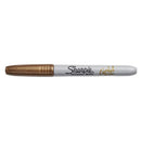 Sharpie® wholesale. SHARPIE Metallic Fine Point Permanent Markers, Bullet Tip, Gold, Dozen. HSD Wholesale: Janitorial Supplies, Breakroom Supplies, Office Supplies.
