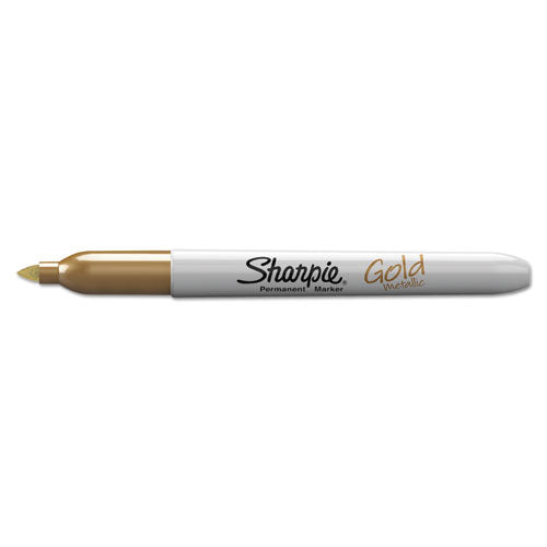 Sharpie® wholesale. SHARPIE Metallic Fine Point Permanent Markers, Bullet Tip, Gold-silver-bronze, 6-pack. HSD Wholesale: Janitorial Supplies, Breakroom Supplies, Office Supplies.