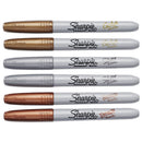 Sharpie® wholesale. SHARPIE Metallic Fine Point Permanent Markers, Bullet Tip, Gold-silver-bronze, 6-pack. HSD Wholesale: Janitorial Supplies, Breakroom Supplies, Office Supplies.