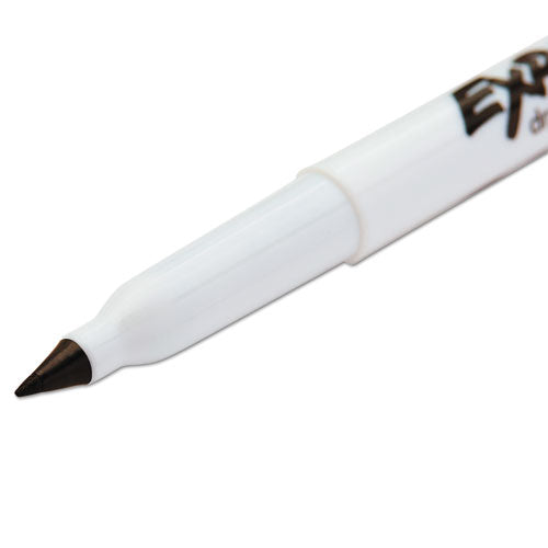 EXPO® wholesale. Low-odor Dry-erase Marker, Extra-fine Needle Tip, Black, 4-pack. HSD Wholesale: Janitorial Supplies, Breakroom Supplies, Office Supplies.