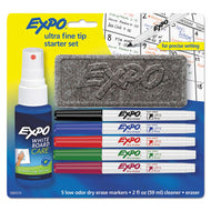 EXPO® wholesale. Low-odor Dry Erase Marker Starter Set, Extra-fine Needle Tip, Assorted Colors, 5-set. HSD Wholesale: Janitorial Supplies, Breakroom Supplies, Office Supplies.