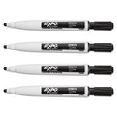 EXPO® wholesale. Magnetic Dry Erase Marker, Fine Bullet Tip, Black, 4-pack. HSD Wholesale: Janitorial Supplies, Breakroom Supplies, Office Supplies.