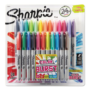 Sharpie® wholesale. SHARPIE Fine Tip Permanent Marker, Assorted Color Burst And Classic Colors, 24-pack. HSD Wholesale: Janitorial Supplies, Breakroom Supplies, Office Supplies.