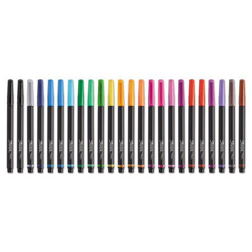 Sharpie® wholesale. SHARPIE Art Pen Stick Porous Point Pen, Fine 0.4 Mm, Assorted Ink, Black Barrel, 24-pack. HSD Wholesale: Janitorial Supplies, Breakroom Supplies, Office Supplies.