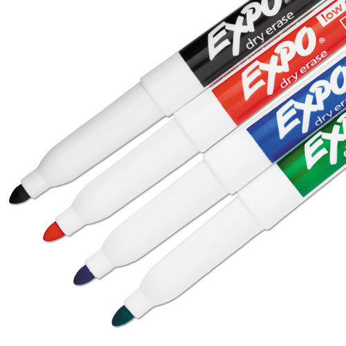 EXPO® wholesale. Low-odor Dry Erase Marker Office Pack, Fine Bullet Tip, Assorted Colors, 36-pack. HSD Wholesale: Janitorial Supplies, Breakroom Supplies, Office Supplies.