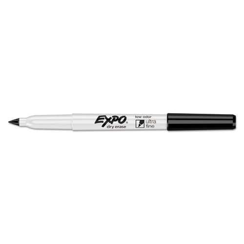EXPO® wholesale. Low-odor Dry Erase Marker Office Pack, Extra-fine Needle Tip, Black, 36-pack. HSD Wholesale: Janitorial Supplies, Breakroom Supplies, Office Supplies.