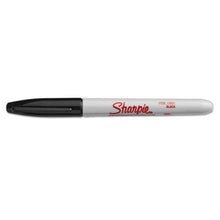 Load image into Gallery viewer, Sharpie® wholesale. SHARPIE Industrial Permanent Marker, Fine Bullet Tip, Black. HSD Wholesale: Janitorial Supplies, Breakroom Supplies, Office Supplies.