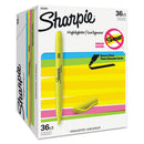 Sharpie® wholesale. SHARPIE Pocket Style Highlighters, Chisel Tip, Yellow, 36-pack. HSD Wholesale: Janitorial Supplies, Breakroom Supplies, Office Supplies.