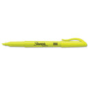 Sharpie® wholesale. SHARPIE Pocket Style Highlighters, Chisel Tip, Yellow, 36-pack. HSD Wholesale: Janitorial Supplies, Breakroom Supplies, Office Supplies.