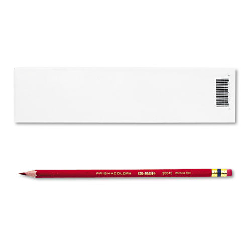 Prismacolor® wholesale. Col-erase Pencil With Eraser, 0.7 Mm, 2b (