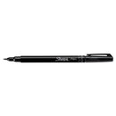 Sharpie® wholesale. SHARPIE Brush Tip Pens, Fine, Black, Dozen. HSD Wholesale: Janitorial Supplies, Breakroom Supplies, Office Supplies.