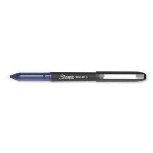 Sharpie® Roller wholesale. Roller Ball Stick Pen, Fine 0.5 Mm, Blue Ink-barrel, Dozen. HSD Wholesale: Janitorial Supplies, Breakroom Supplies, Office Supplies.