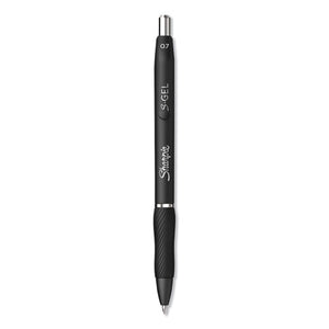 Sharpie® S-Gel™ wholesale. SHARPIE S-gel Retractable Gel Pen, Medium 0.7 Mm, Black Ink, Black Barrel, Dozen. HSD Wholesale: Janitorial Supplies, Breakroom Supplies, Office Supplies.