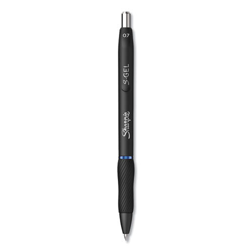 Sharpie® S-Gel™ wholesale. SHARPIE S-gel Retractable Gel Pen, Medium 0.7 Mm, Blue Ink, Black Barrel, 36-pack. HSD Wholesale: Janitorial Supplies, Breakroom Supplies, Office Supplies.