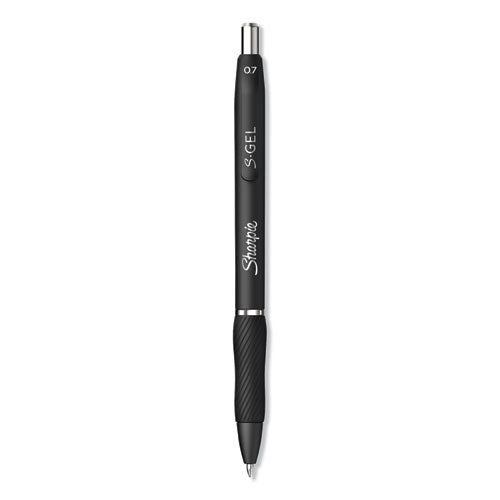 Sharpie® S-Gel™ wholesale. SHARPIE S-gel Retractable Gel Pen, Medium 0.7 Mm, Black Ink, Black Barrel, 36-pack. HSD Wholesale: Janitorial Supplies, Breakroom Supplies, Office Supplies.