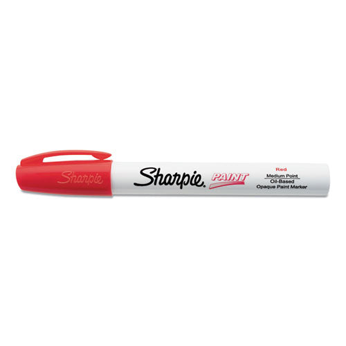 Sharpie® wholesale. SHARPIE Permanent Paint Marker, Medium Bullet Tip, Red, Dozen. HSD Wholesale: Janitorial Supplies, Breakroom Supplies, Office Supplies.