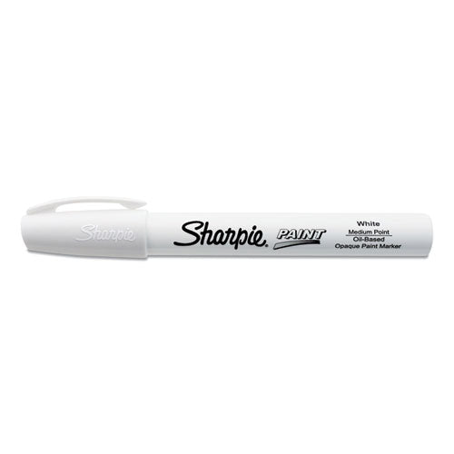 Sharpie® wholesale. SHARPIE Permanent Paint Marker, Medium Bullet Tip, White, Dozen. HSD Wholesale: Janitorial Supplies, Breakroom Supplies, Office Supplies.