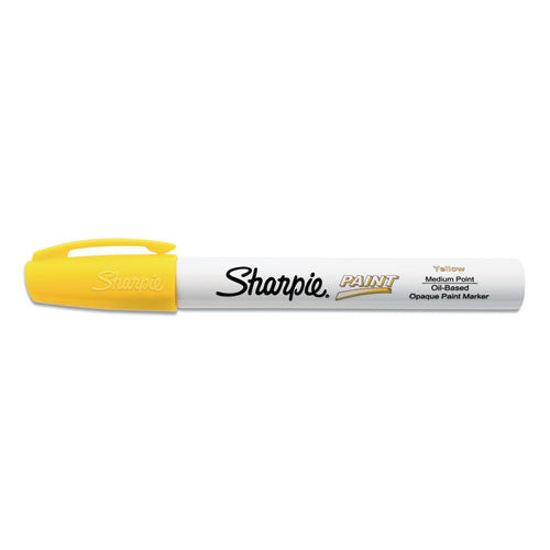 Sharpie® wholesale. SHARPIE Permanent Paint Marker, Medium Bullet Tip, Yellow, Dozen. HSD Wholesale: Janitorial Supplies, Breakroom Supplies, Office Supplies.