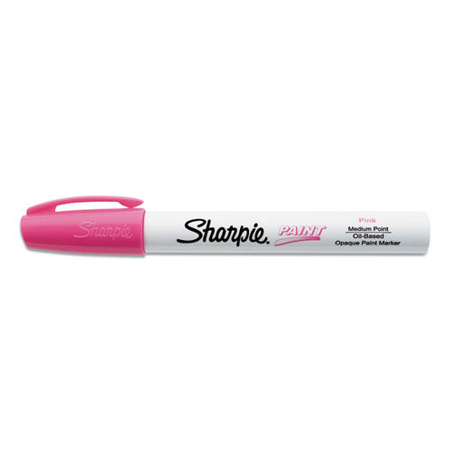Sharpie® wholesale. SHARPIE Permanent Paint Marker, Medium Bullet Tip, Pink, Dozen. HSD Wholesale: Janitorial Supplies, Breakroom Supplies, Office Supplies.