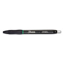 Sharpie® S-Gel™ wholesale. SHARPIE S-gel Retractable Gel Pen, Medium 0.7 Mm, Green Ink, Green Barrel, Dozen. HSD Wholesale: Janitorial Supplies, Breakroom Supplies, Office Supplies.