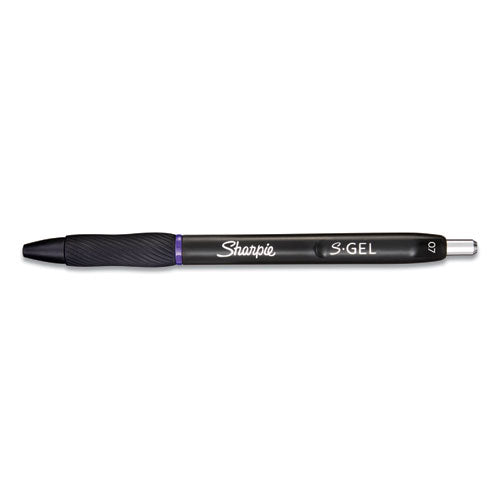Sharpie® S-Gel™ wholesale. SHARPIE S-gel Retractable Gel Pen, Medium 0.7 Mm, Purple Ink, Purple Barrel, Dozen. HSD Wholesale: Janitorial Supplies, Breakroom Supplies, Office Supplies.