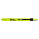 Sharpie® wholesale. SHARPIE Retractable Highlighters, Chisel Tip, Fluorescent Yellow, Dozen. HSD Wholesale: Janitorial Supplies, Breakroom Supplies, Office Supplies.