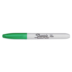 Sharpie® wholesale. SHARPIE Fine Tip Permanent Marker, Green, Dozen. HSD Wholesale: Janitorial Supplies, Breakroom Supplies, Office Supplies.