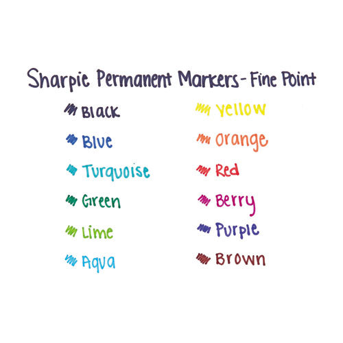 Sharpie® wholesale. SHARPIE Fine Tip Permanent Marker, Orange, Dozen. HSD Wholesale: Janitorial Supplies, Breakroom Supplies, Office Supplies.