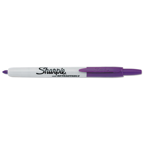 Sharpie® wholesale. SHARPIE Retractable Permanent Marker, Fine Bullet Tip, Assorted Colors, 8-set. HSD Wholesale: Janitorial Supplies, Breakroom Supplies, Office Supplies.