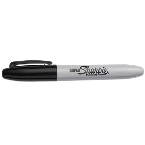 Sharpie® wholesale. SHARPIE Super Permanent Marker, Fine Bullet Tip, Black, Dozen. HSD Wholesale: Janitorial Supplies, Breakroom Supplies, Office Supplies.