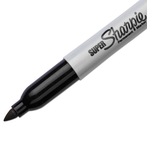 Sharpie® wholesale. SHARPIE Super Permanent Marker, Fine Bullet Tip, Black, Dozen. HSD Wholesale: Janitorial Supplies, Breakroom Supplies, Office Supplies.