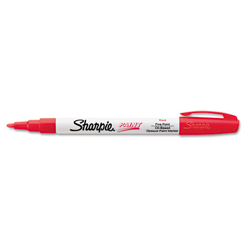 Sharpie® wholesale. SHARPIE Permanent Paint Marker, Fine Bullet Tip, Red. HSD Wholesale: Janitorial Supplies, Breakroom Supplies, Office Supplies.