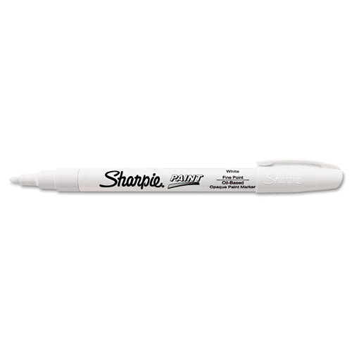 Sharpie® wholesale. SHARPIE Permanent Paint Marker, Fine Bullet Tip, White. HSD Wholesale: Janitorial Supplies, Breakroom Supplies, Office Supplies.