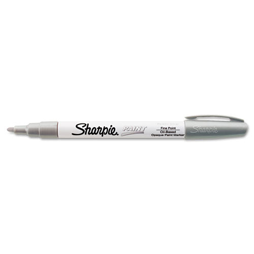 Sharpie® wholesale. SHARPIE Permanent Paint Marker, Fine Bullet Tip, Silver. HSD Wholesale: Janitorial Supplies, Breakroom Supplies, Office Supplies.