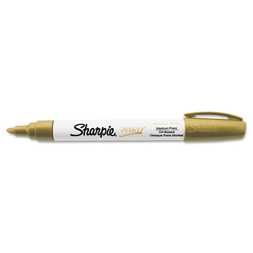 Sharpie® wholesale. SHARPIE Permanent Paint Marker, Medium Bullet Tip, Gold. HSD Wholesale: Janitorial Supplies, Breakroom Supplies, Office Supplies.